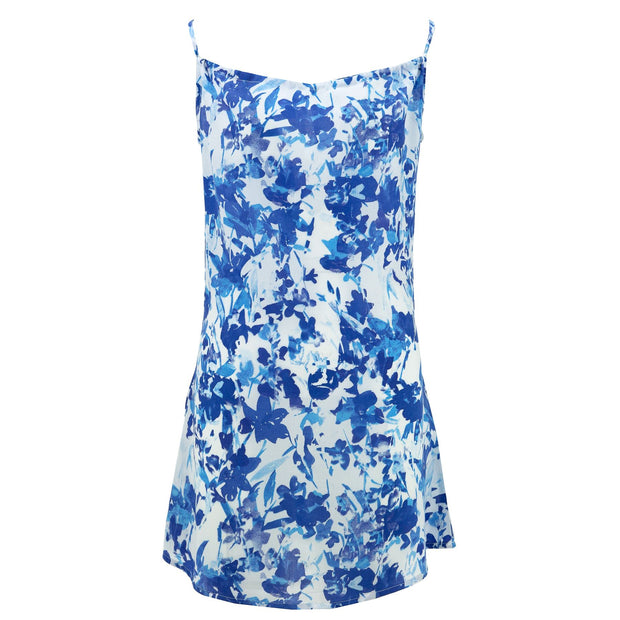 Modern Mini Dress - Flower Watercolour