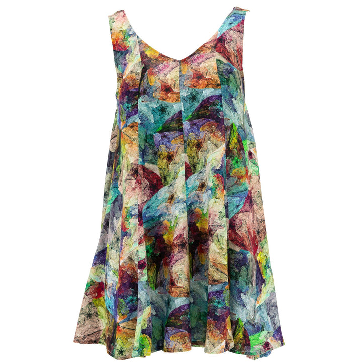 Floaty Dolly Dress - Oil painting