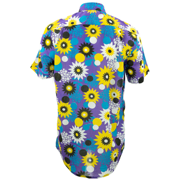 Regular Fit Short Sleeve Shirt - Bold Floral