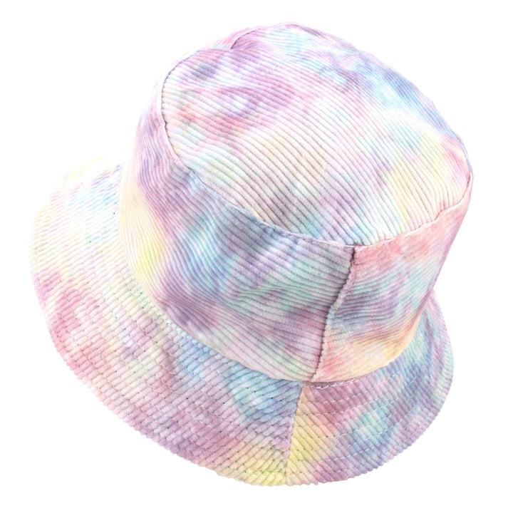 Bucket Hat - Cord Pastel Tie Dye