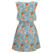 Stretch Waister Dress - Jacobean Floral