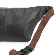 Real Leather Bum Bag Money Belt - Brown