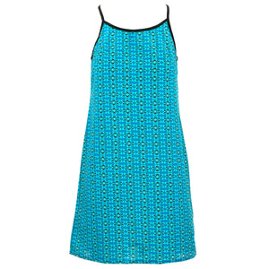 Strappy Dress - Aqua Oasis