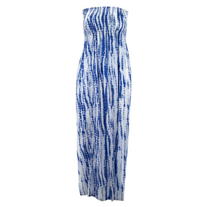 Long Sundress - Lagoon Blue