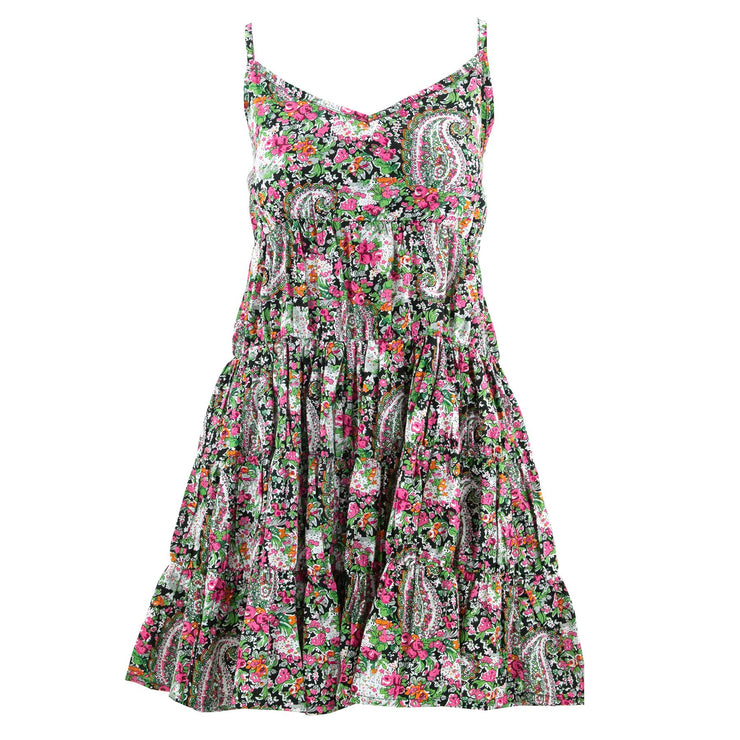 Tier Drop Summer Dress - Paisley Flower
