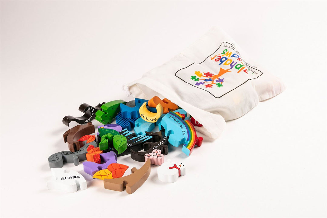 Handmade Wooden Jigsaw Puzzle - Gaelic Seasons