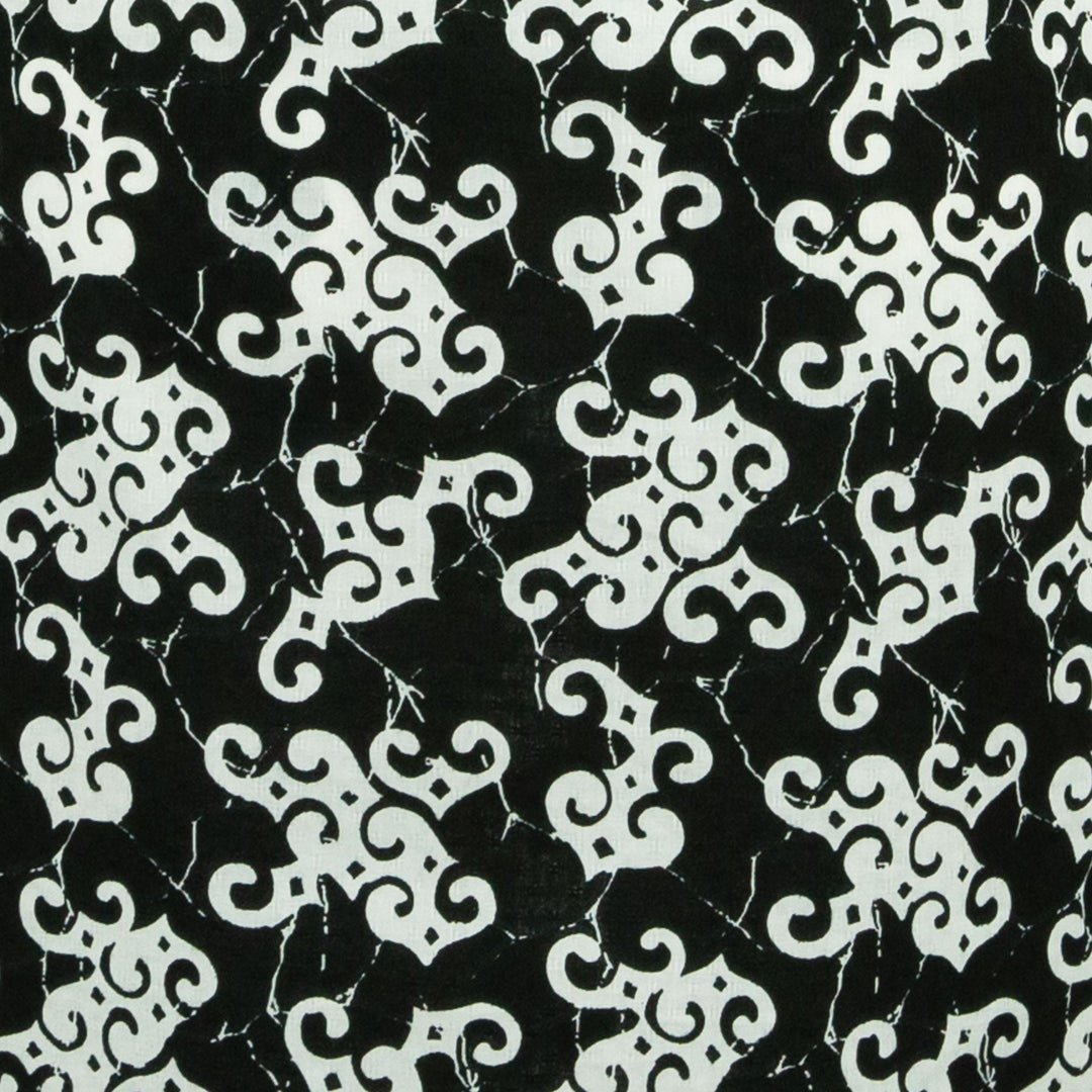 Shirred Comfy Dress - Mono Curl