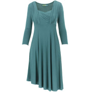 Long Sleeve Midi Dress - Sea Green