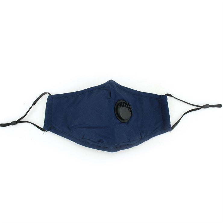 Breathable Vent Face Mask - Navy