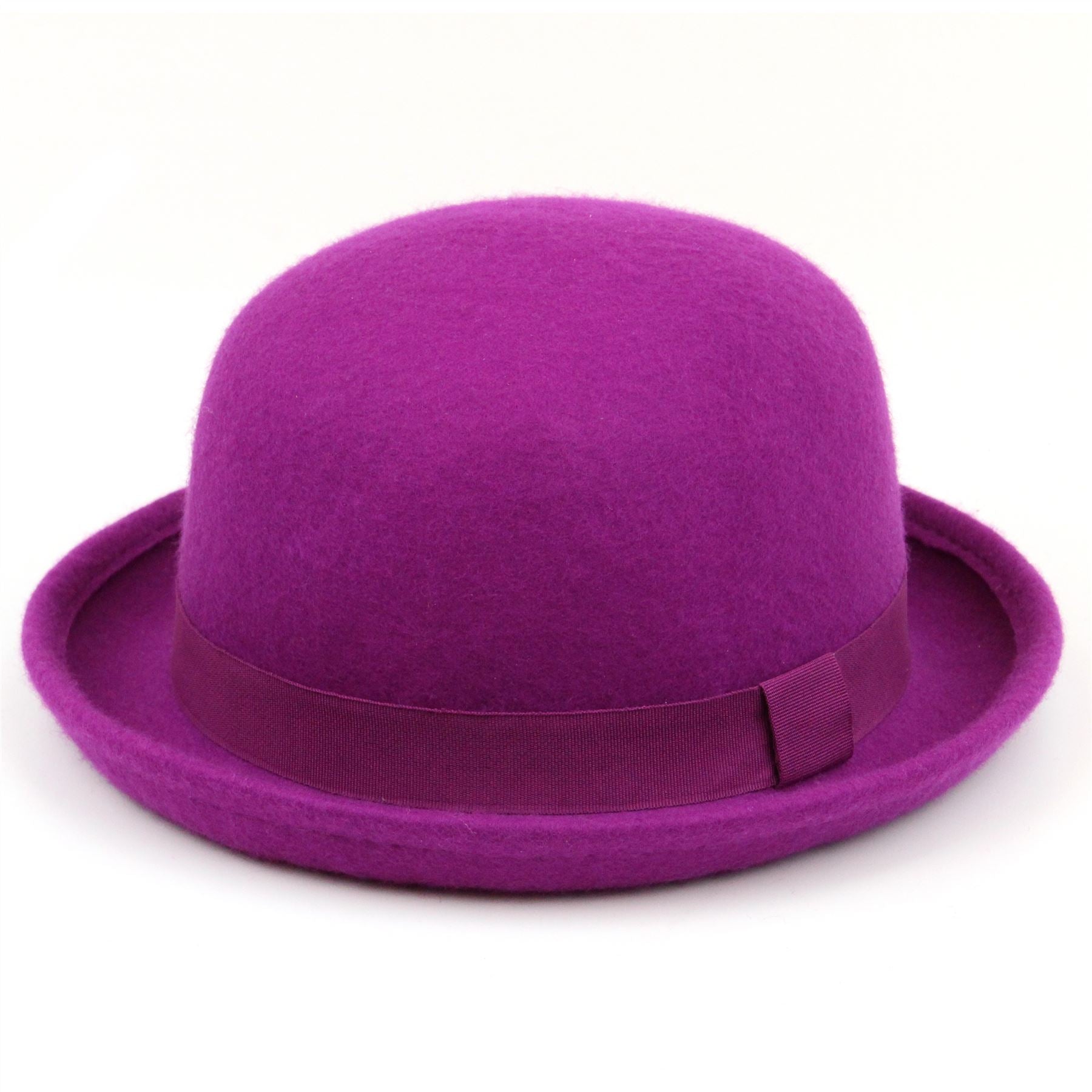 Pink bowler hat outlet