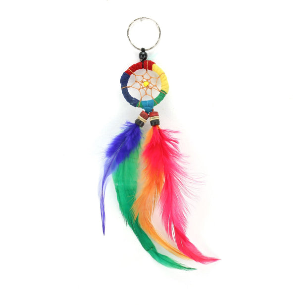 Dreamcatcher - Spiral 3.5cm Rainbow