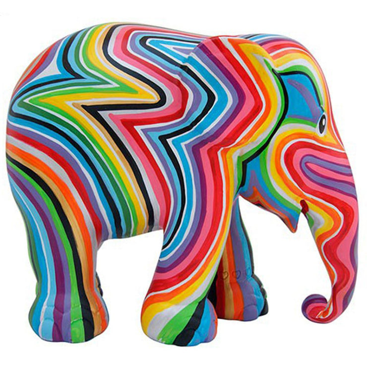 Limited Edition Replica Elephant - Mr Stripe