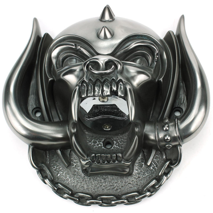 Wall Mounted Character Bottle Opener - Motörhead Snagglepuss (Gunmetal Finish)