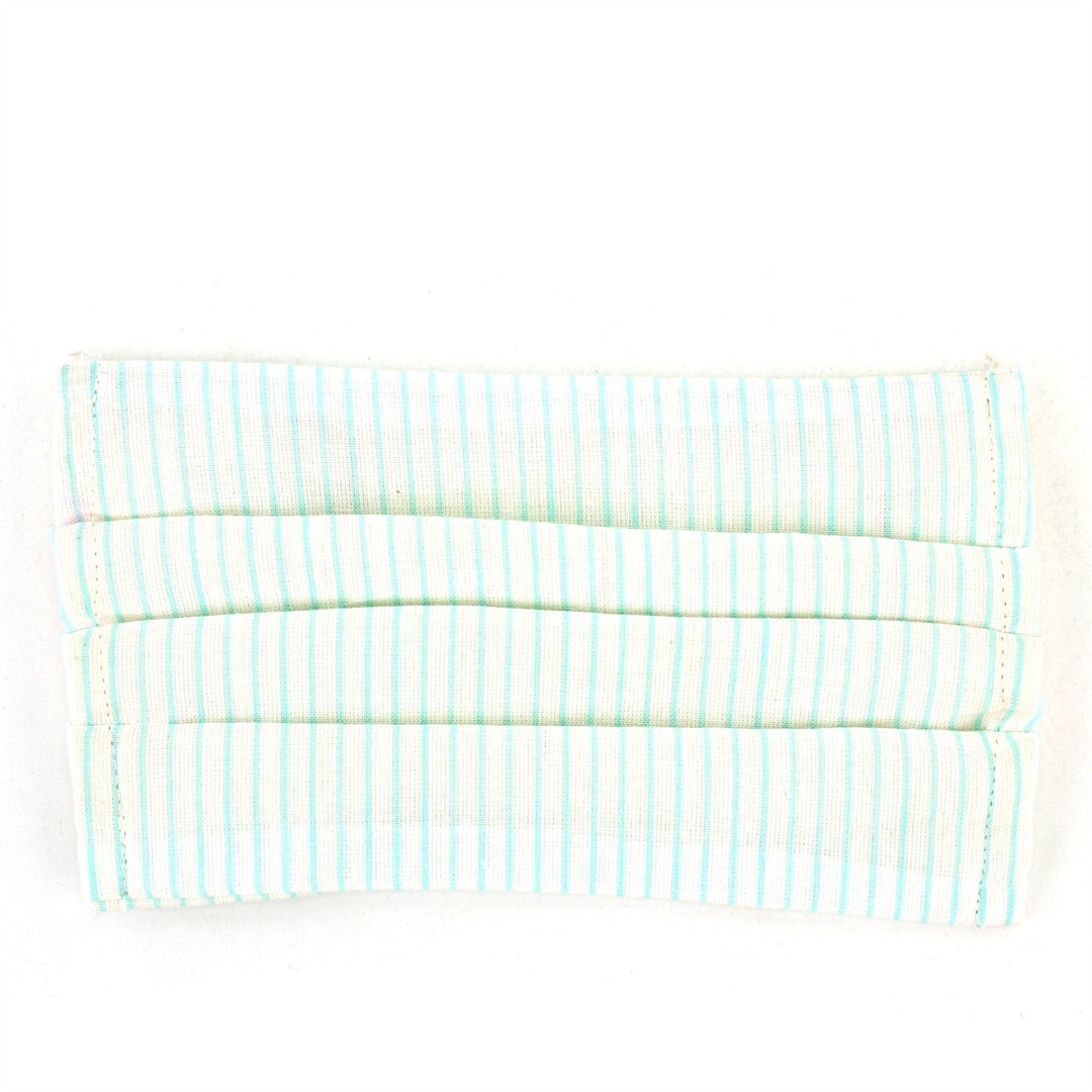 100% Cotton Handmade Pleated Face-Mask