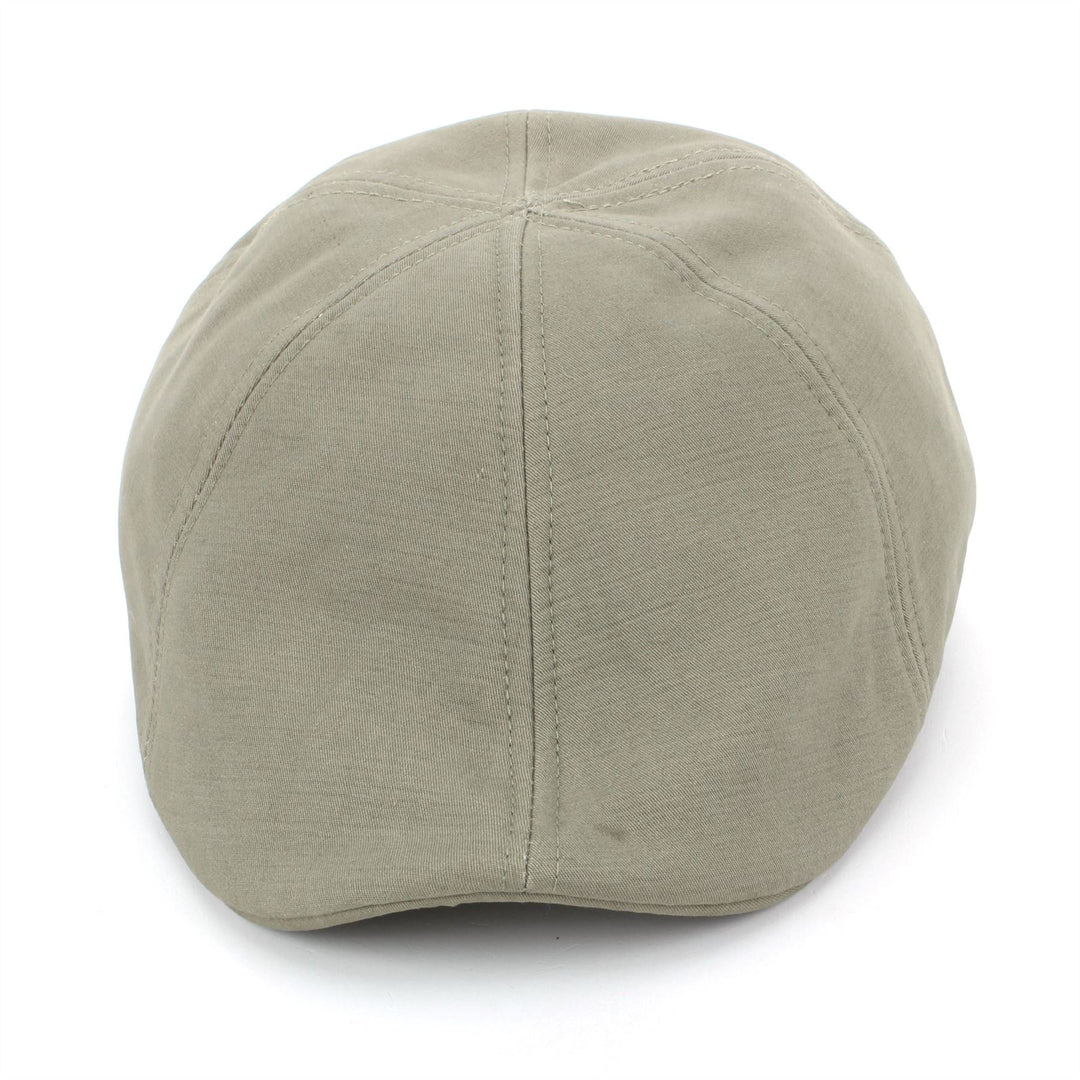 Cotton Duckbill Flat Cap - Beige