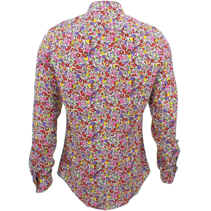 Slim Fit Long Sleeve Shirt - Ditzy Floral