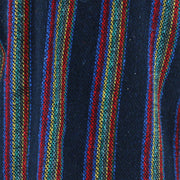 Mexican Baja Jerga Hoody - Deep Blue Stripe