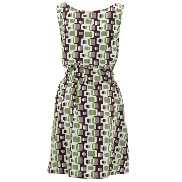 Belted Dress - Retro Chain