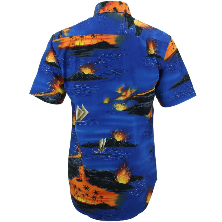 Regular Fit Short Sleeve Shirt - Volcano