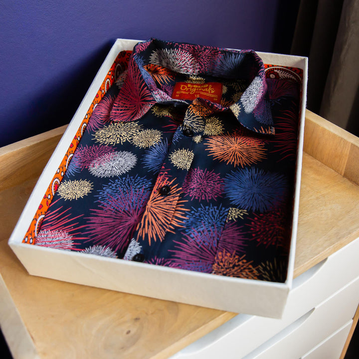 Handmade Luxury A4 Deep Presentation Shirt & Gift Box - Ivory