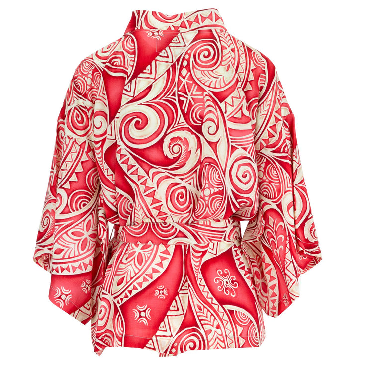 Happy Kimono - Raspberry Swirl