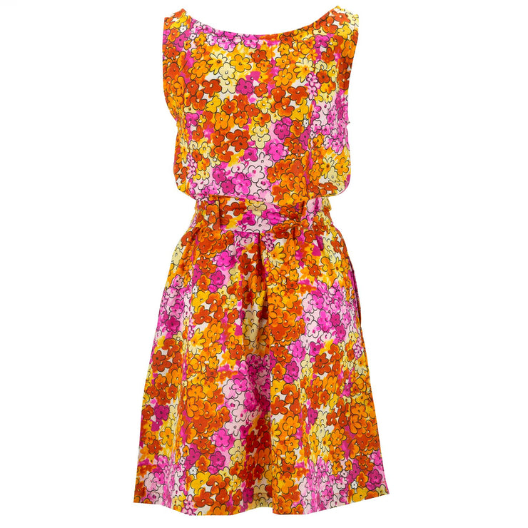 Belted Dress - Yellow Magnolia