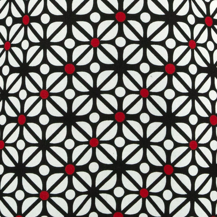 Crossover Dress - Red Dot Fret