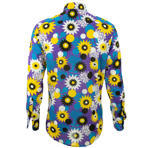 Regular Fit Long Sleeve Shirt - Bold Floral