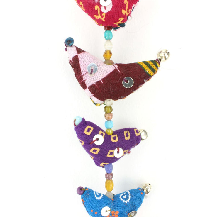 Handmade Rajasthani Strings Hanging Decorations - Small Chickens