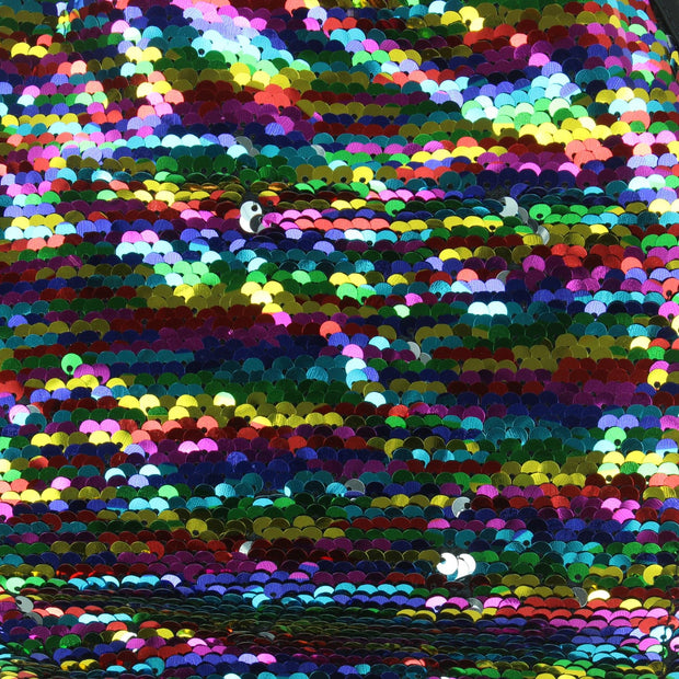 Sequin Bellytop Halterneck - Rainbow