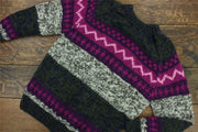 Hand Knitted Wool Jumper - SD Dark Multi
