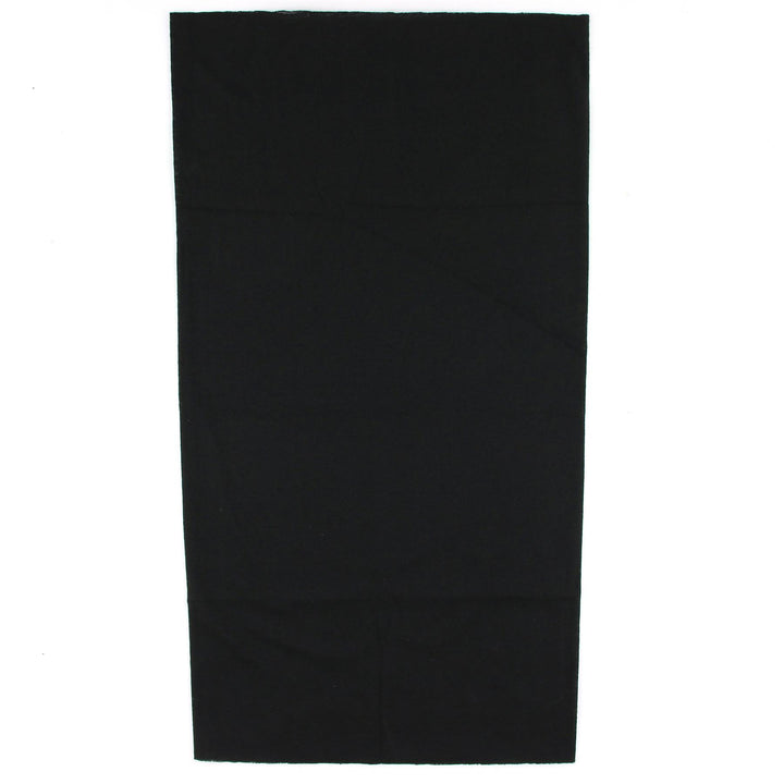 Printed Snood Face Mask - Black