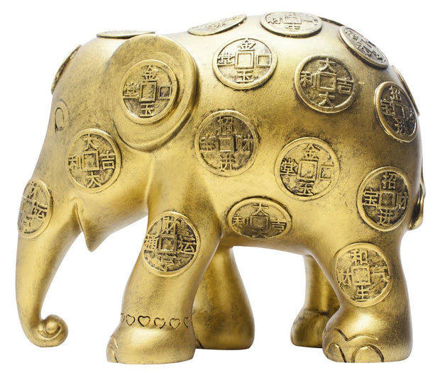 Limited Edition Replica Elephant - Lucky Coins