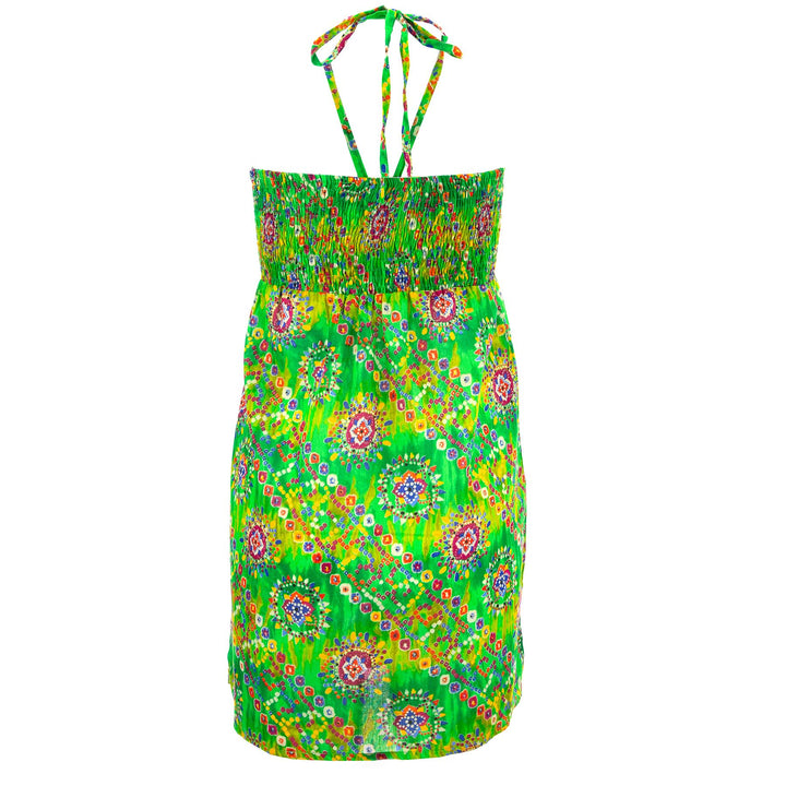Halterneck Wrinkle Top - Wild Summer