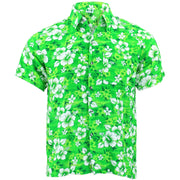 Short Sleeve Hawaiian Shirt - Green