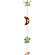 Handmade Rajasthani Strings Hanging Decorations - Moon & Stars