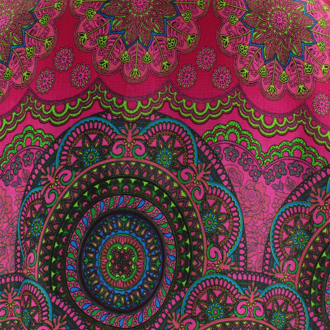 Boho Circle Mandala Shirt - Pink