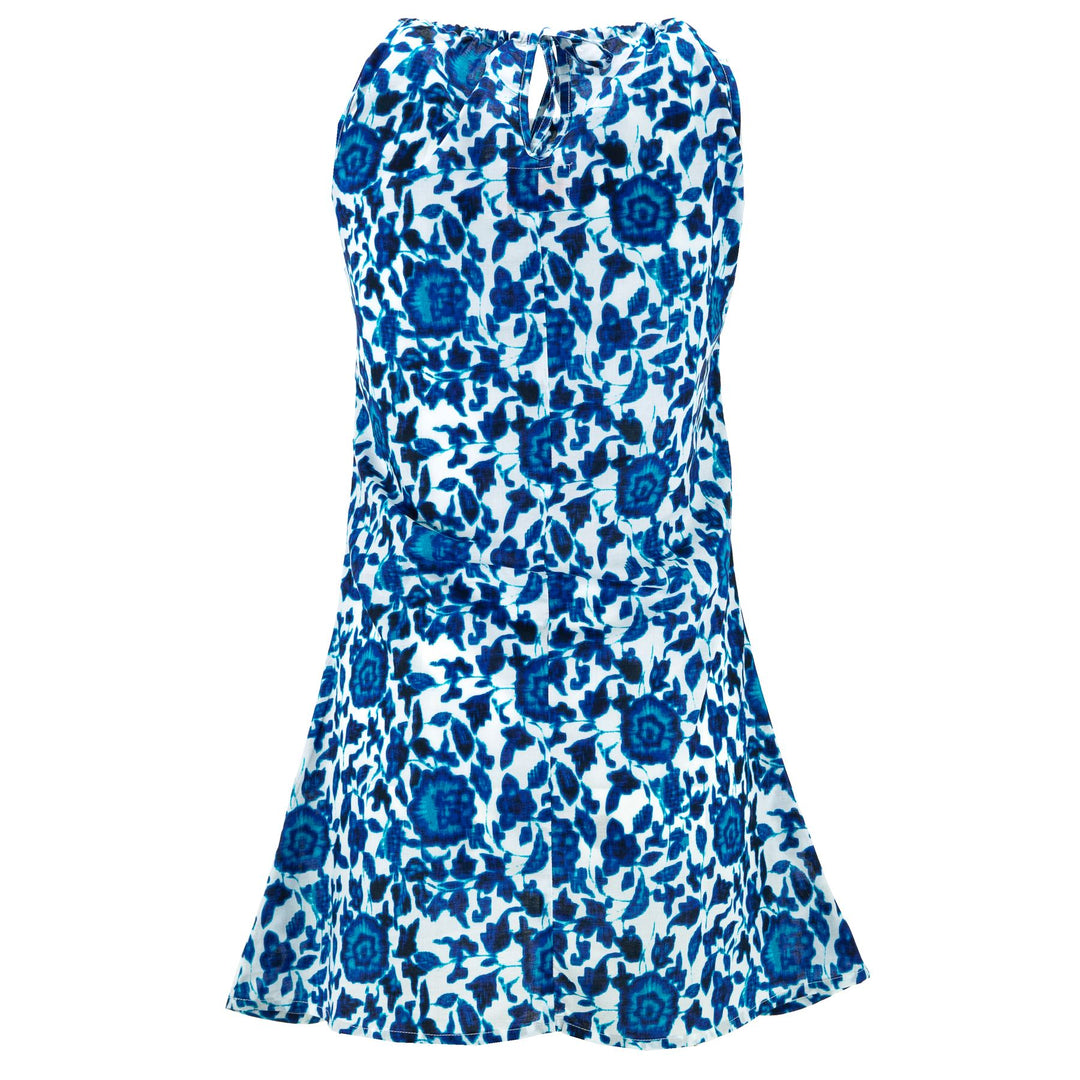 Modern Mini Dress - Bellflower Blue