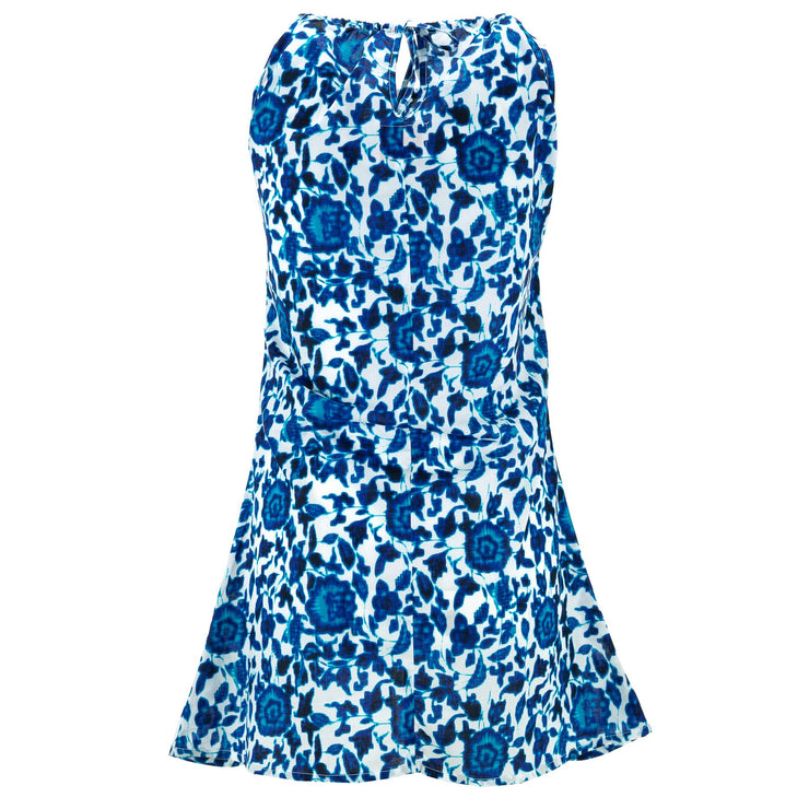 Modern Mini Dress - Bellflower Blue
