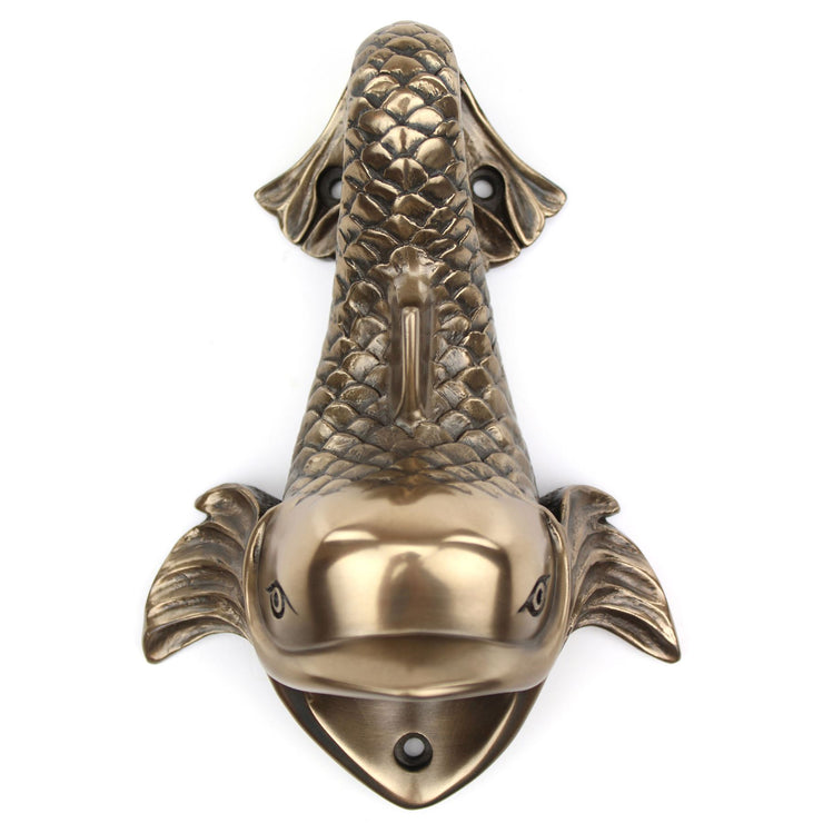 Wall Mounted Character Bottle Opener - Dolphin (Bronze)