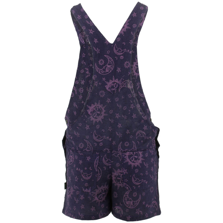 Short Dungarees - Purple
