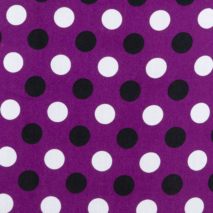 Box Top - Purple Polka