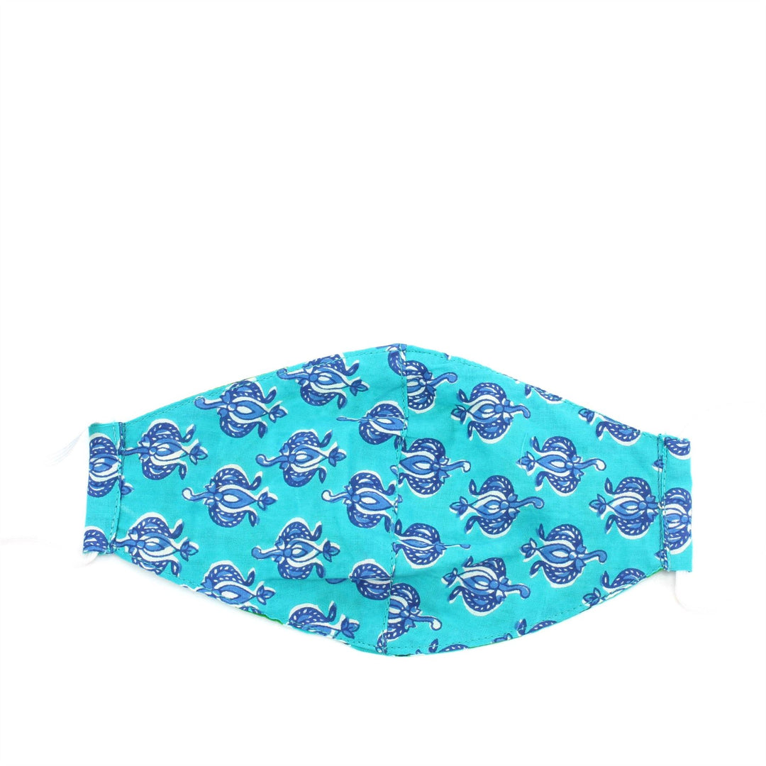 Reversable Lightweight 100% Cotton Face-Mask