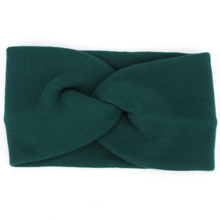 Twisted Bowknot Headband - Green
