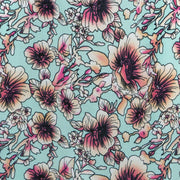 Mandarin Mini Dress - Floral Dawn