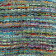 Chunky Wool Knit Space Dye Jumper - Motley Grey
