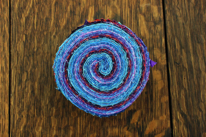 Jelly Roll - 40 Strips of 2.5" x 37" Cotton Batik