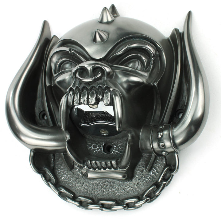 Wall Mounted Character Bottle Opener - Motörhead Snagglepuss (Gunmetal Finish)