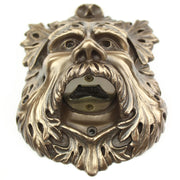 Wall Mounted Character Bottle Opener - Green Man (Bronze)