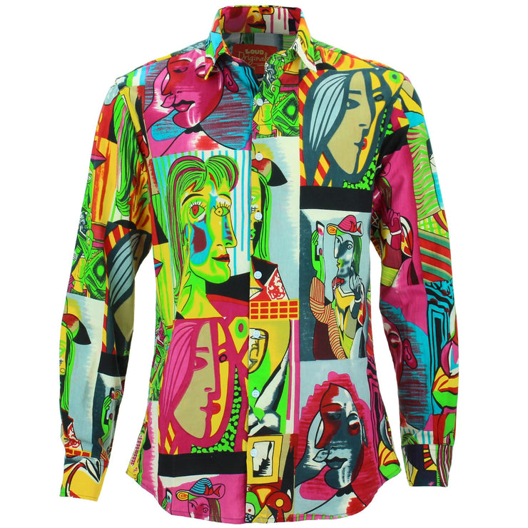 Tailored Fit Long Sleeve Shirt - Cubism
